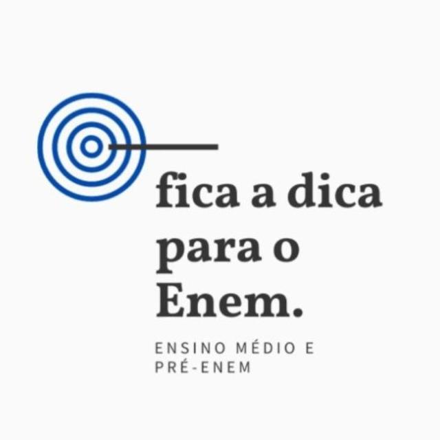 Imagem do grupo Fica a dica para o Enem - #012