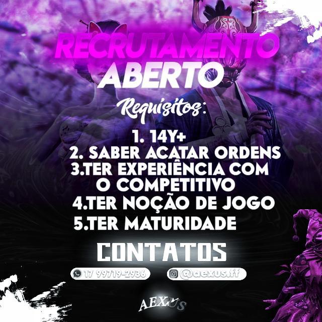 Imagem do grupo REC AEXUS ⚔️