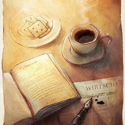 Imagem do grupo Café com artista (recepção)